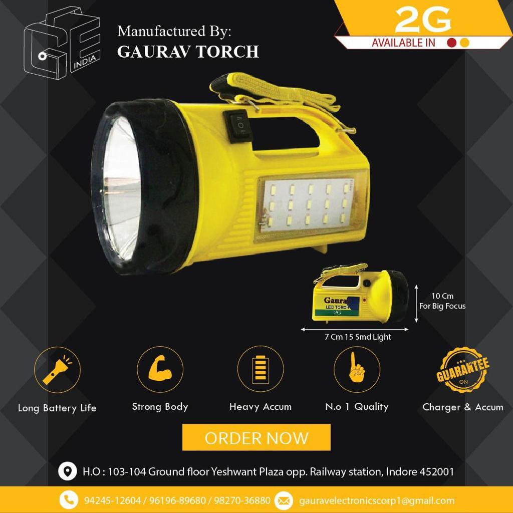 Best Supplier of Rechargeable LED Torches in Indore